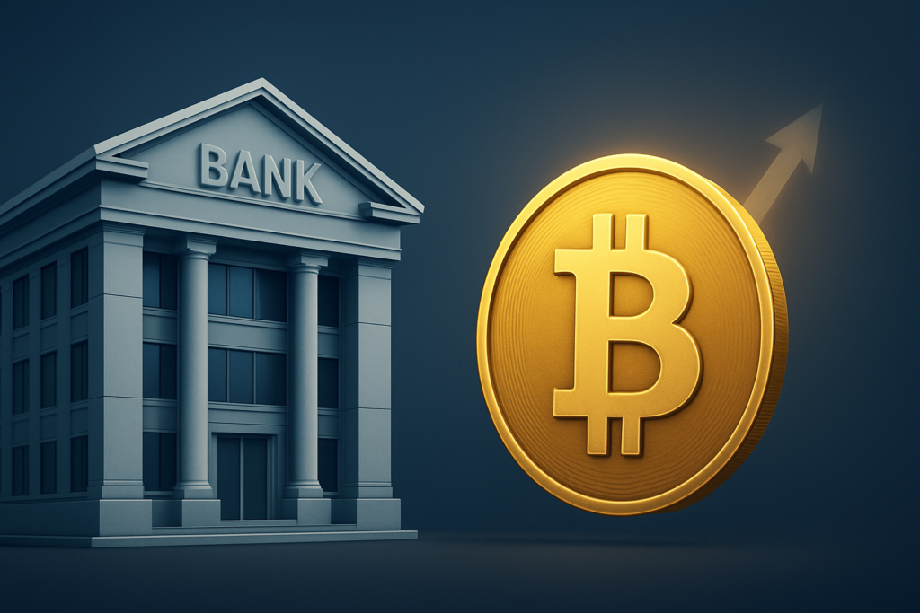 Big banks showing growing interest in Bitcoin as institutional adoption increases