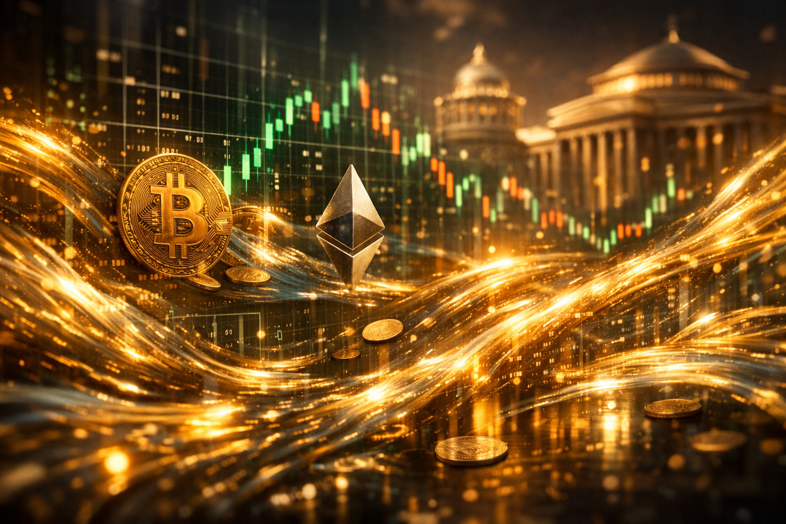 Liquidity Flooded Markets This Week — Why Crypto Still Didn’t Rally Global liquidity flowing through financial markets as Bitcoin and Ethereum remain flat