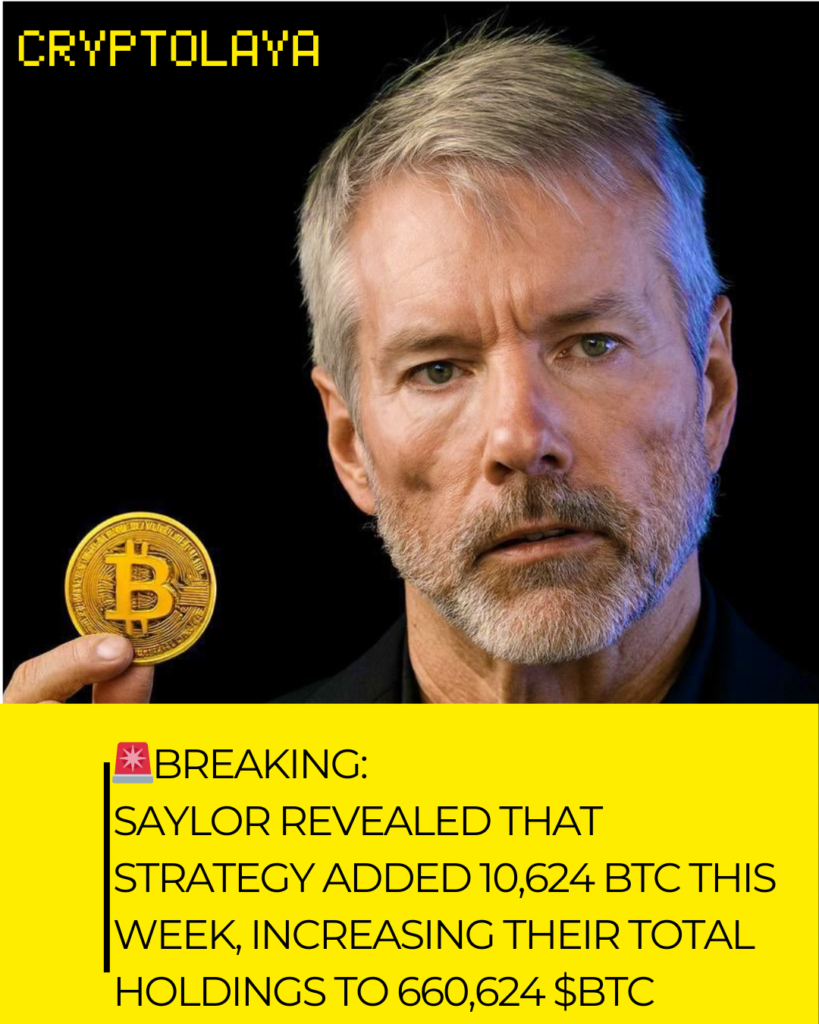 BREAKING: Michael Saylor's 'Strategy' buys 10,624 Bitcoin worth $962 million. military budgets outpacing healthcare and education spending worldwide